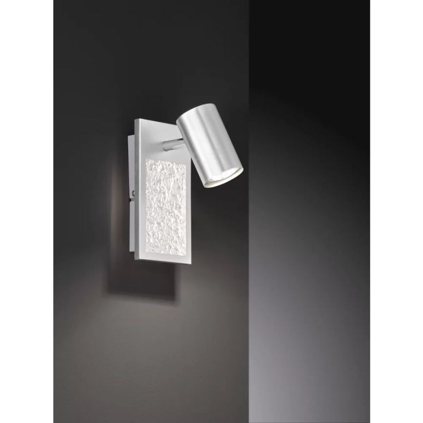 Wofi 11589 - LED sieninis akcentinis šviestuvas BALI 1xGU10/5W/230V + LED/6W/230V