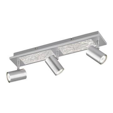 Wofi 11591 - LED taškinis šviestuvas BALI 3xGU10/5W/230V + 2xLED/6W/230V 3000K