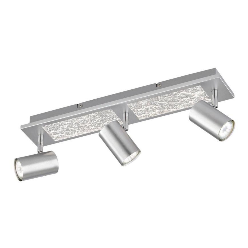 Wofi 11591 - LED taškinis šviestuvas BALI 3xGU10/5W/230V + 2xLED/6W/230V 3000K