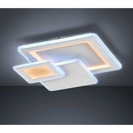 Wofi 11860 - LED Reguliuojamas lubinis šviestuvas MOLA LED/36W/230V 3000-5500K + valdymo pultas