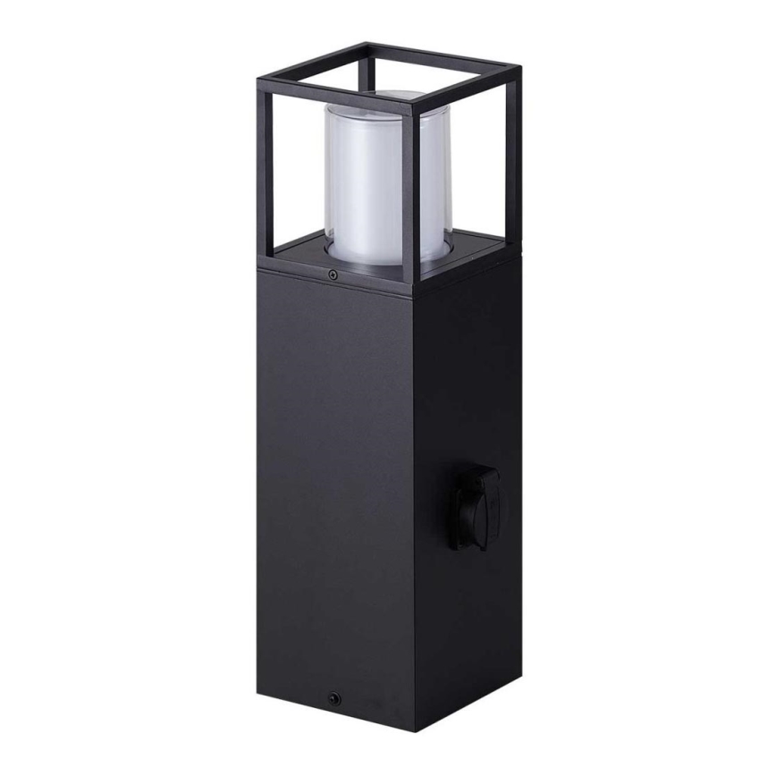 Wofi 12233 - LED lauko lempa su lizdu FILIA LED/8,5W/230V IP54 50 cm SCHUKO