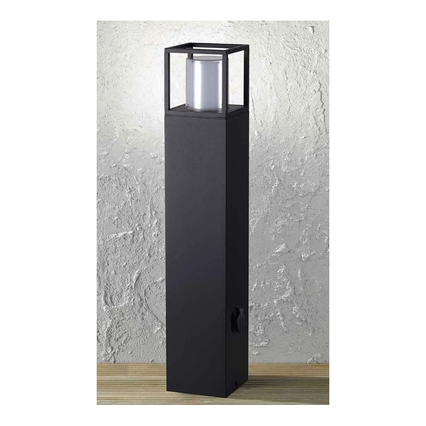 Wofi 12234 - LED lauko lempa su lizdu FILIA LED/8,5W/230V IP54 80 cm SCHUKO