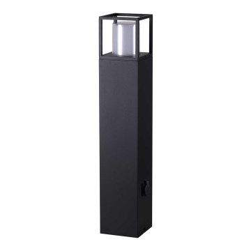 Wofi 12234 - LED lauko lempa su lizdu FILIA LED/8,5W/230V IP54 80 cm SCHUKO