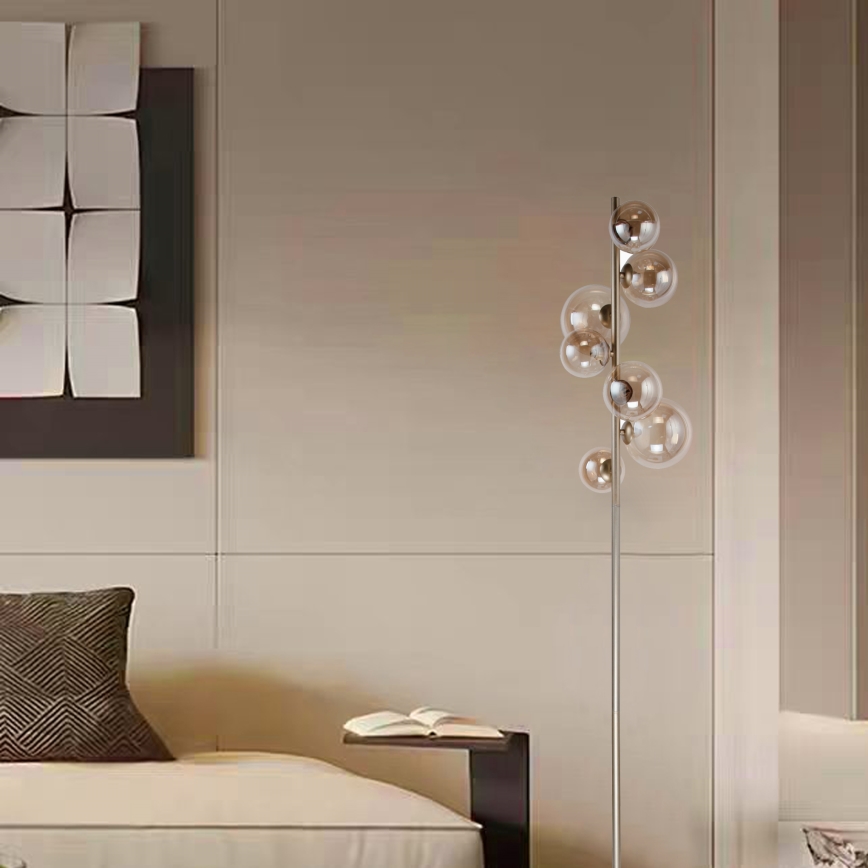 Wofi 3014-701W - LED toršeras VILLA 7xG9/3W/230V auksas