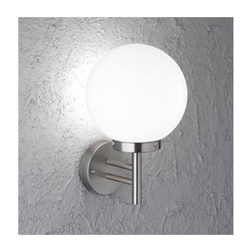 Wofi 4033.01.97.7000 - Lauko sieninis šviestuvas REMO 1xE27/60W/230V IP44