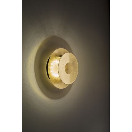 Wofi 4048-101R - LED sieninis šviestuvas BAYONNE LED/6,5W/230V auksas