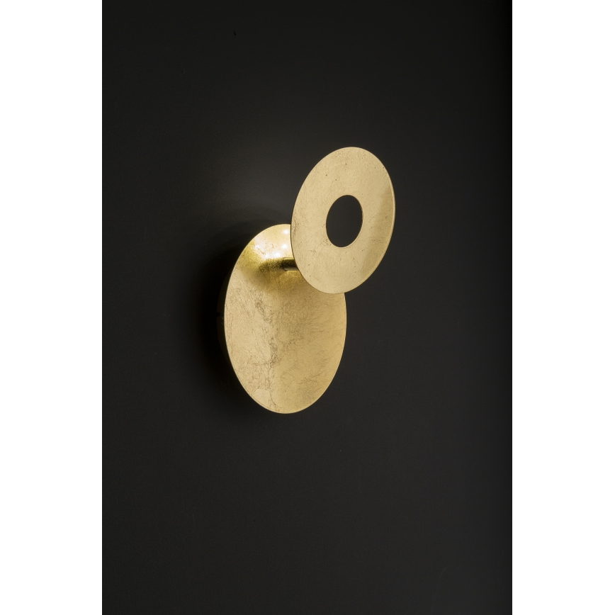 Wofi 4048-101R - LED sieninis šviestuvas BAYONNE LED/6,5W/230V auksas