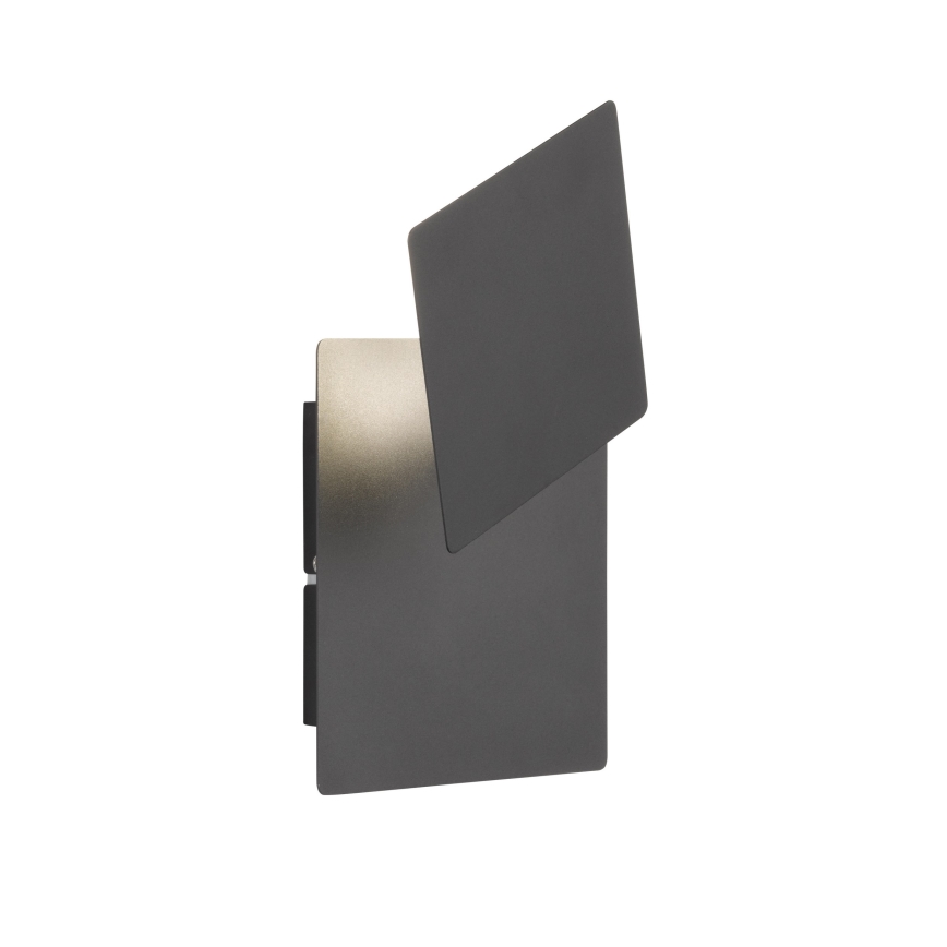 Wofi 4048-102Q - LED sieninis šviestuvas BAYONNE LED/6,5W/230V antracitas