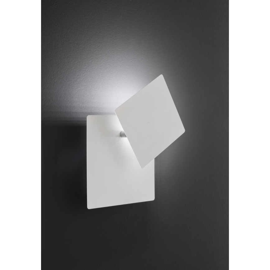 Wofi 4048-108Q - LED sieninis šviestuvas BAYONNE LED/6,5W/230V balta