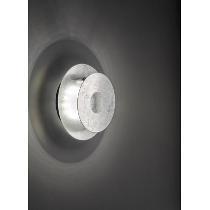 Wofi 4048-203R - LED sieninis šviestuvas BAYONNE LED/6,5W/230V sidabras