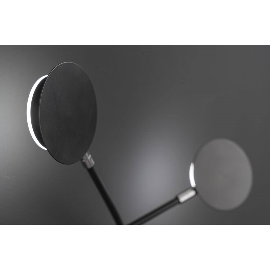 Wofi 446604109000 - LED Sieninis šviestuvas BELIZE 4xLED/5W/230V 3000K juodas