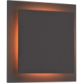 Wofi 451401109000 - LED sieninis šviestuvas FEY LED/8W/230V juoda