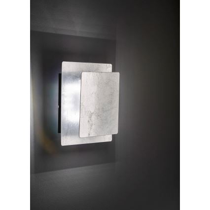 Wofi 451401709000 - LED sieninis šviestuvas FEY LED/8W/230V matinis chromas