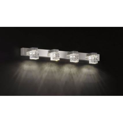 Wofi 4812.04.01.9000 – LED Sieninis šviestuvas DIRK LED/11W/230V 3000K