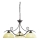 Wofi 5128.03.09.0000 - Sietynas ant grandinės LACCHINO 3xE27/60W/230V