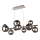 Wofi 6014.10.24.9000 - LED Pakabinamas sietynas VILLA 10xG9/3W/230V juoda/blizgus chromas