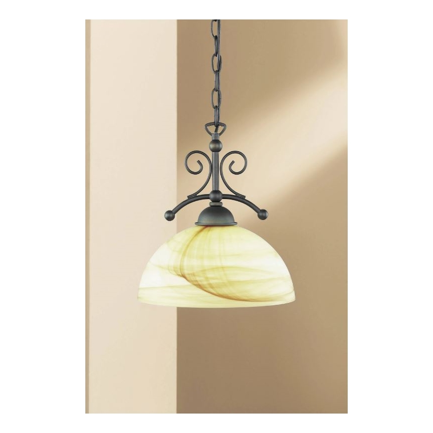 Wofi 6128.01.09.0000 - Sietynas ant grandinės LACCHINO 1xE27/60W/230V