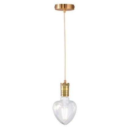 Wofi 6209.01.02.7000 - Pakabinamas sietynas NALA 1xE27/60W/230V aukso