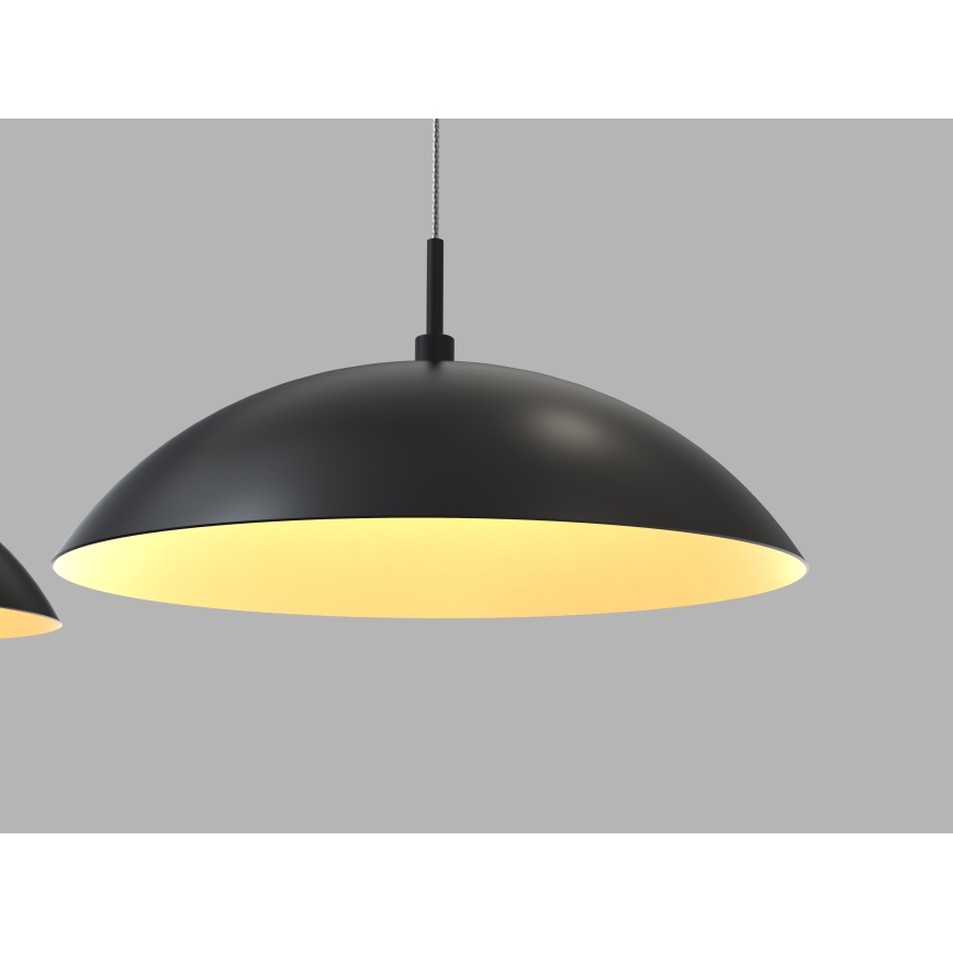 Wofi 7001-304 - LED Reguliuojamas pakabinamas sietynas ROSCOFF LED/29W/230V juoda/auksas