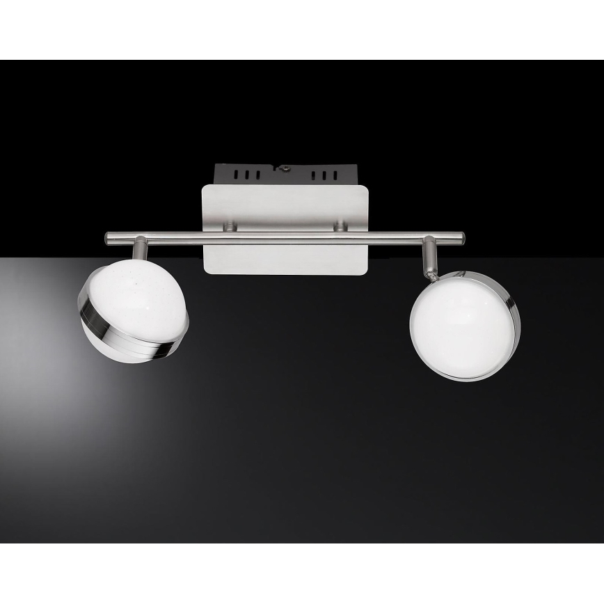 Wofi 7241.02.54.6000 - LED Akcentinis šviestuvas MONDE 2xLED/6W/230V