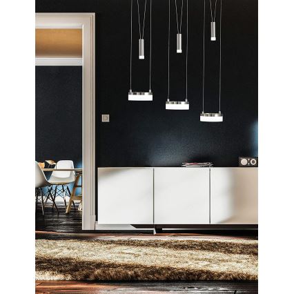 Wofi 7263.06.54.6000 - LED Reguliuojamas pakabinamas sietynas JETTE 3xLED/7,5W/230V + 3xLED/1W
