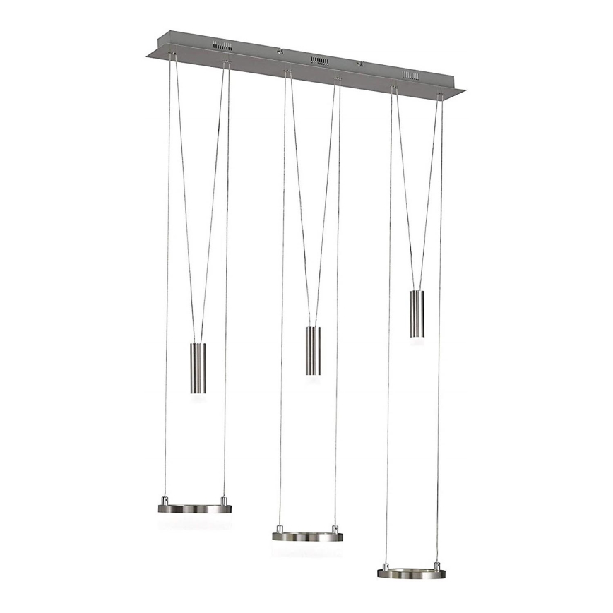 Wofi 7263.06.54.6000 - LED Reguliuojamas pakabinamas sietynas JETTE 3xLED/7,5W/230V + 3xLED/1W