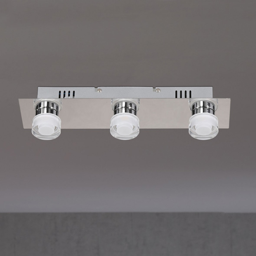 Wofi 7848.03.54.0000 - LED Lubinis šviestuvas LORIENT 3xLED/4W/230V