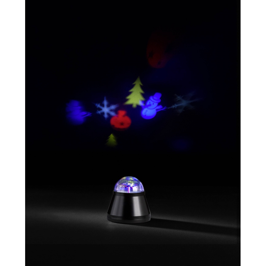 Wofi 80039 - Dekoratyvinis LED apšvietimas su projektoriumi TRAY LED/4W/230V