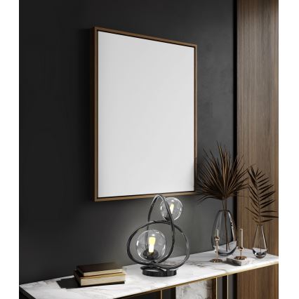 Wofi 8014-205 - LED stalinis šviestuvas NANCY 2xG9/3,5W/230V juoda/blizgus chromas