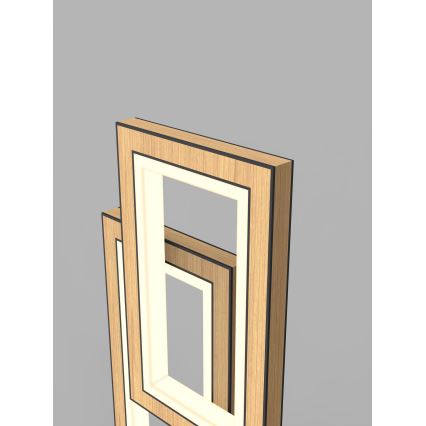 Wofi 8023-206 - LED reguliuojama jutiklinė stalinė lempa PESCARA LED/21W/230V