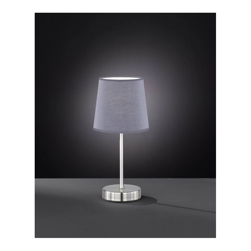 Wofi 8324.01.50.0000 - Stalinė lempa CESENA 1xE14/42W/230V pilka