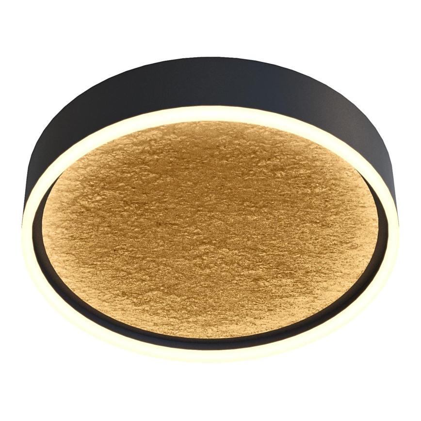 Wofi 9002-104M - LED Reguliuojamas lubų šviestuvas BORDEAUX LED/37W/230V juoda/auksinė