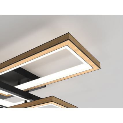 Wofi 9022-506 - Dimeriuojamas LED lubinis šviestuvas MATERA LED/60W/230V
