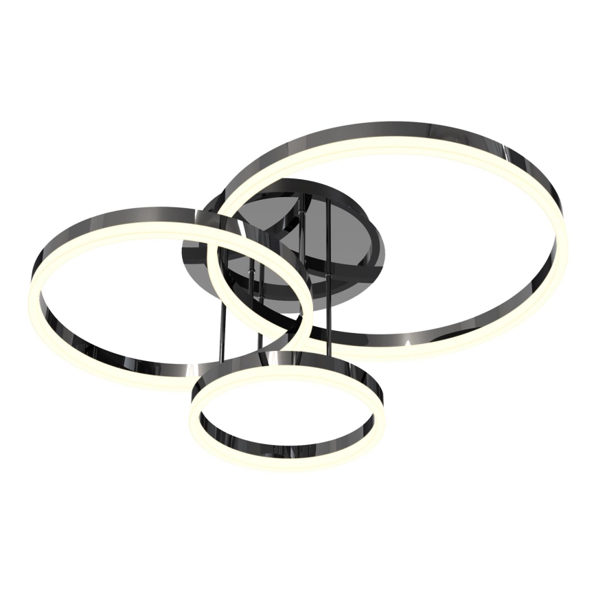 Wofi 9049-405 - LED Pritemdomas tvirtinamas sietynas PERPIGNAN LED/51W/230V juoda/blizgus chromas