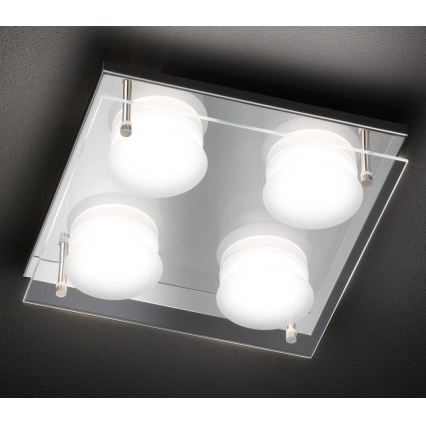 Wofi 9058.04.01.6000 - LED Sieninis šviestuvas ENVY 4xLED/5,5W/230V