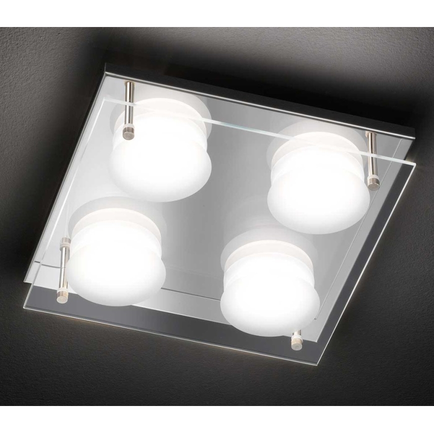 Wofi 9058.04.01.6000 - LED Sieninis šviestuvas ENVY 4xLED/5,5W/230V