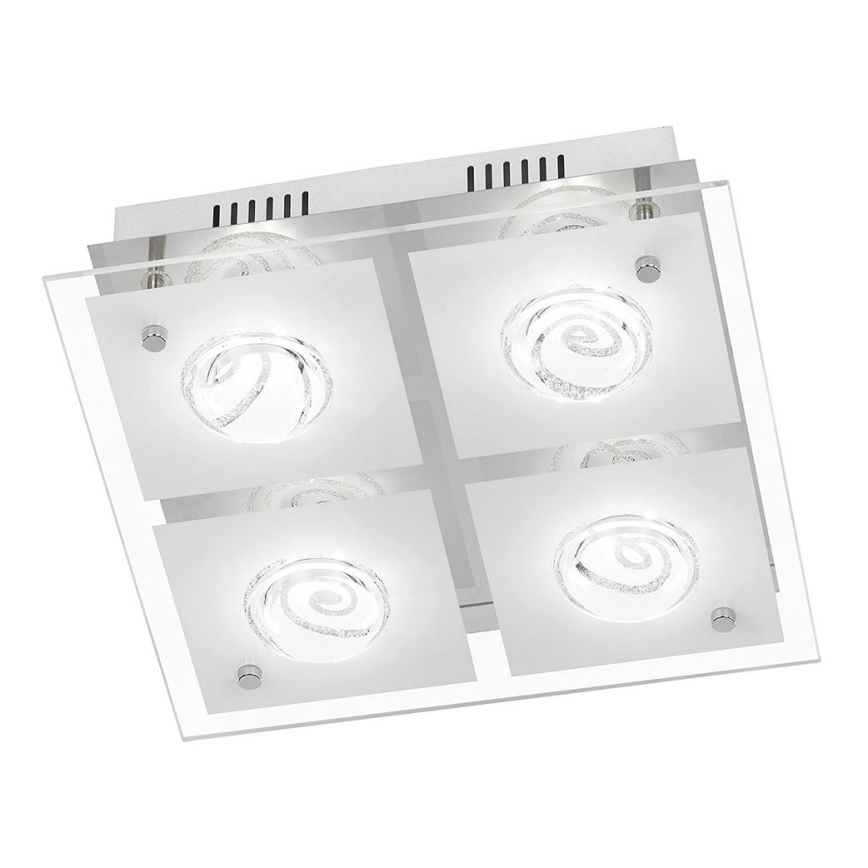 Wofi 9105.04.01.6300 - LED Lubinis šviestuvas TYRA 4xLED/4W/230V