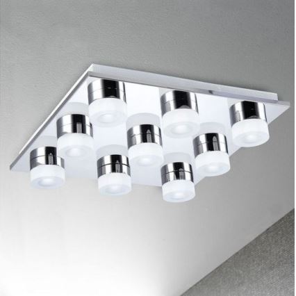 Wofi 9175.09.01.0000 - LED Reguliuojamas lubinis šviestuvas LOGAN 9xLED/4,2W/230V