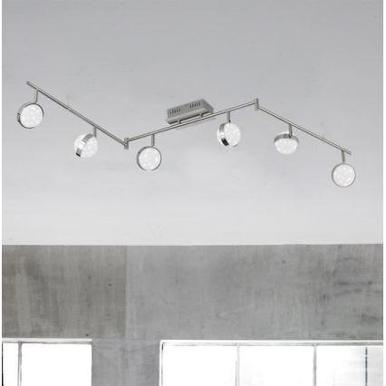 Wofi 9241.06.54.6000 - LED Reguliuojamas akcentinis šviestuvas MONDE 6xLED/6W/230V