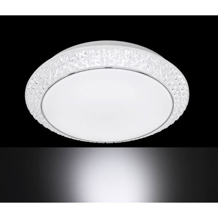 Wofi 9246.01.06.6410 - LED Pritemdomas lubinis šviestuvas VELDEN LED/18W/230V