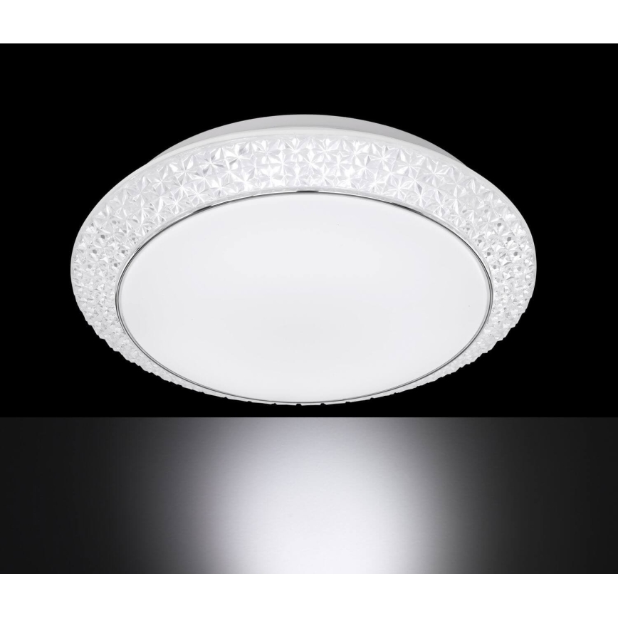 Wofi 9246.01.06.6410 - LED Pritemdomas lubinis šviestuvas VELDEN LED/18W/230V