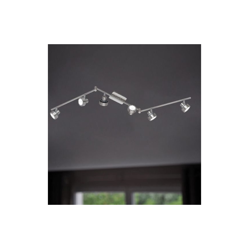 Wofi 9288.06.54.6000 - LED Reguliuojamas akcentinis šviestuvas LOCAL 6xLED/6W/230V 3000K