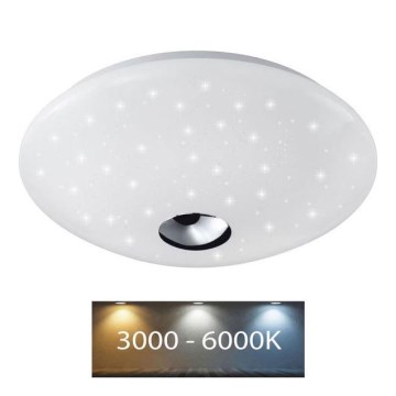 Wofi 9315.01.06.6320 - LED lubinis šviestuvas FOCUS LED/15W/230V 3000/4200/6500K diametras 32 cm