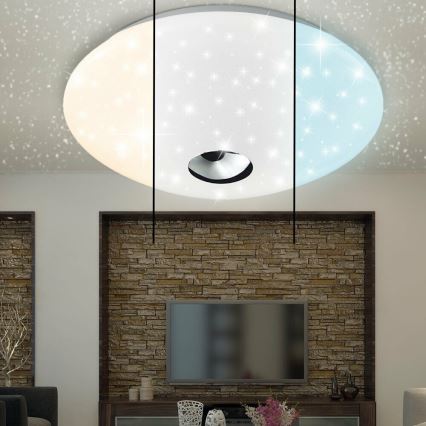 Wofi 9315.01.06.6320 - LED lubinis šviestuvas FOCUS LED/15W/230V 3000/4200/6500K diametras 32 cm