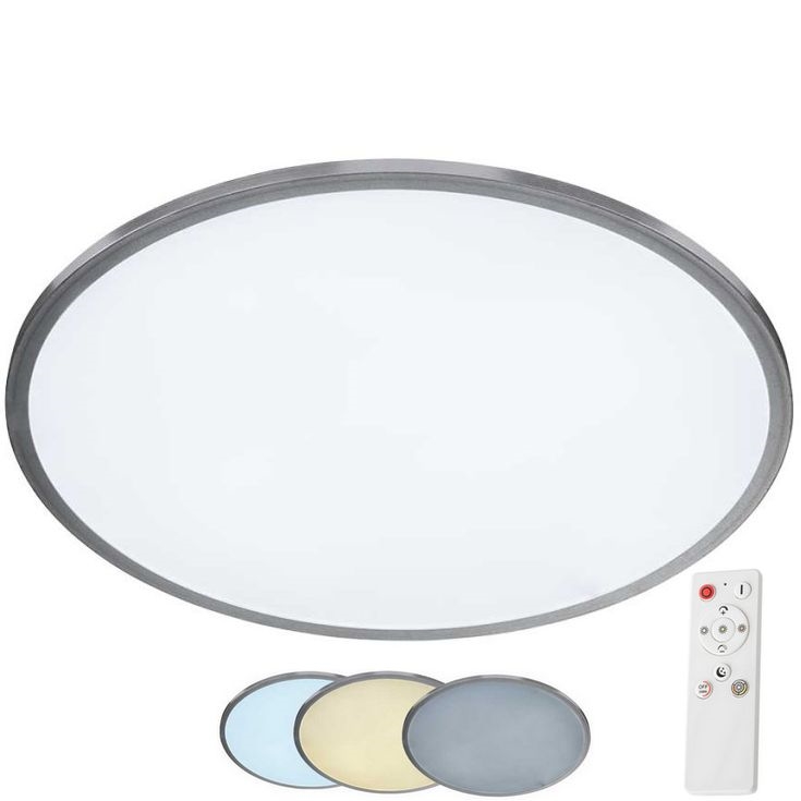 Wofi 9457.01.70.9600 - LED Pritemdomas lubinis šviestuvas LINOX LED/34W/230V 3000-6000K + nuotolinio valdymo pultas