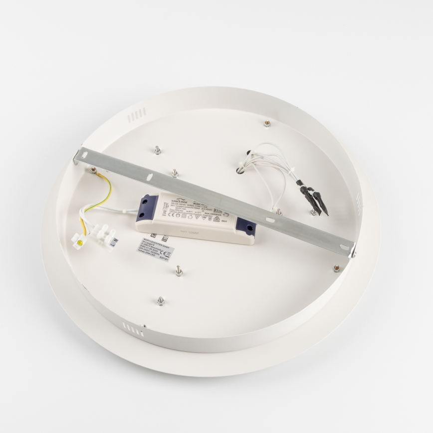 Wofi 9464.01.06.9000 - LED lubinis šviestuvas FLYNN LED/25W/230V skersmuo 60 cm balta