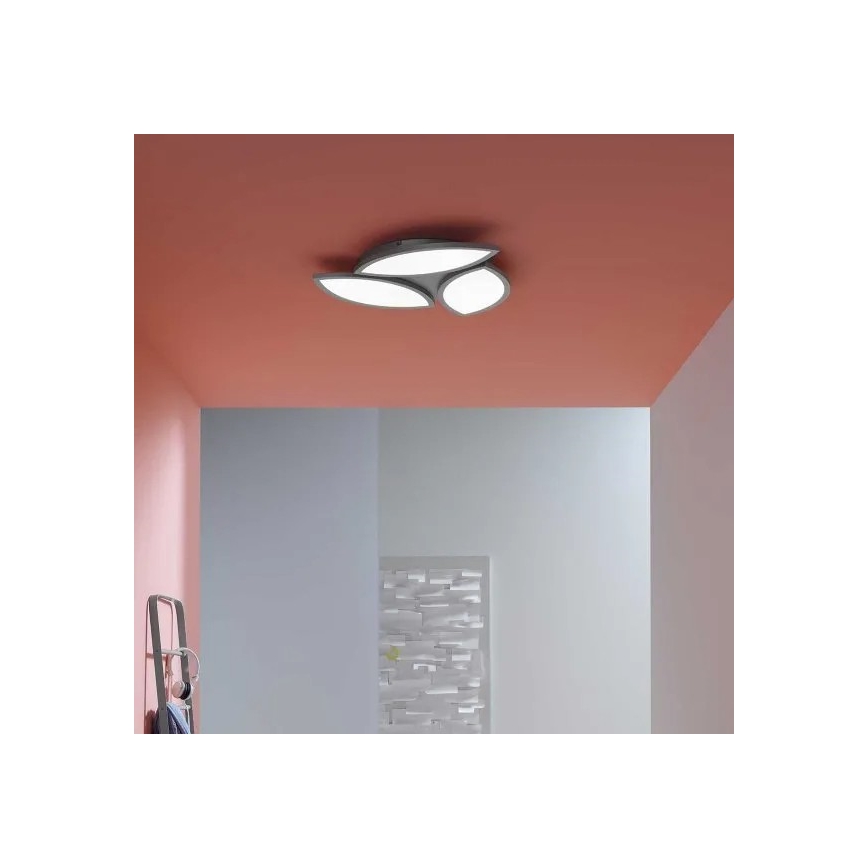 Wofi 9486.03.70.8680 - LED RGBW Reguliuojamas lubinis šviestuvas KIRK LED/22W/230V Wi-Fi + valdymo pultas