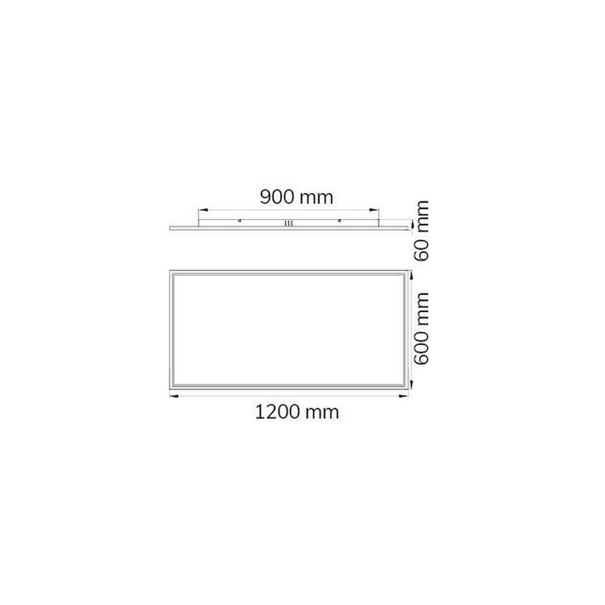 Wofi 9694.01.70.7120 - LED Pritemdomas lubinis šviestuvas MILO LED/52W/230V 2700-6000K + nuotolinio valdymo pultas