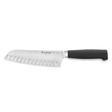Wüsthof - Santoku virtuvinis peilis PARTNER 17 cm juodas