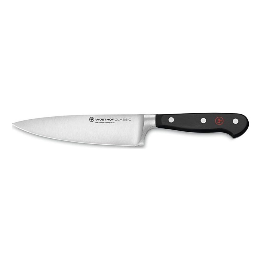 Wüsthof - Šefo peilis CLASSIC 16 cm juoda